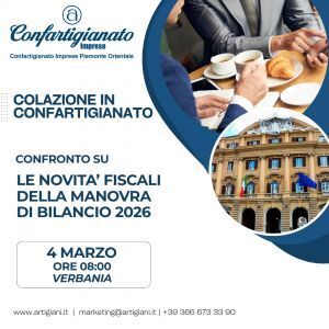 Colazione in Confartigianato: vieni anche tu