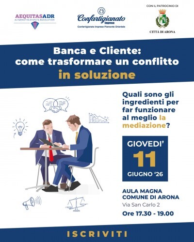 "Banca e cliente: come trasformare un conflitto in soluzione"