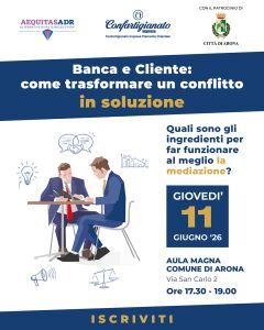 "Banca e cliente: come trasformare un conflitto in soluzione"