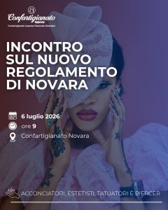 CATEGORIA BENESSERE - Nuovo regolamento a Novara dal 23 giugno: vieni a scoprire tutte le novità
