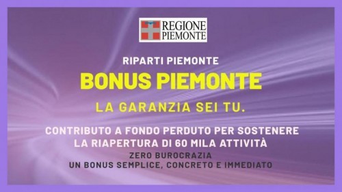 Bonus Piemonte: elenco aggiornato di chi ha diritto
