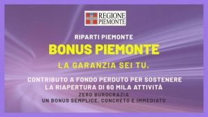 Bonus Piemonte: elenco aggiornato di chi ha diritto