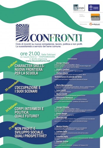 Lavoro, competenze, politica non profit: ecco “Confronti”