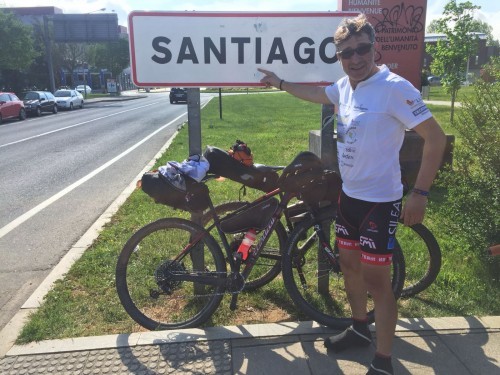 Arrivati! I "1000km di solidarietà" sono a Santiago