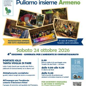 Puliamo insieme Armeno – 4ª Edizione della Giornata per l'Ambiente di Confartigianato