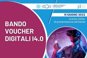 VOUCHER DIGITALE - Nuovo bando della Camera di commercio - Oggi il webinar di presentazione