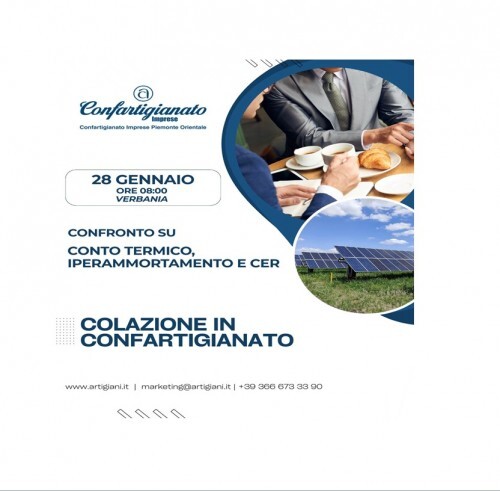 A colazione da noi - Parliamo di Conto Termico 3.0, Iperammortamento e CER