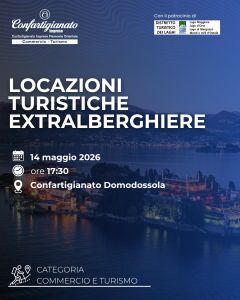 Locazioni turistiche extralberghiere - Incontro giovedì 14 maggio a Domodossola