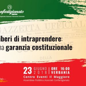 Assemblea 2018: appuntamento a Verbania il 23 giugno