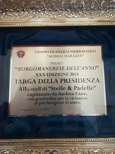 Menzione speciale per "Stelle&padelle" a Borgomanero