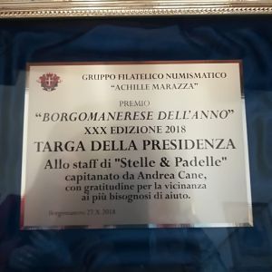 Menzione speciale per "Stelle&padelle" a Borgomanero