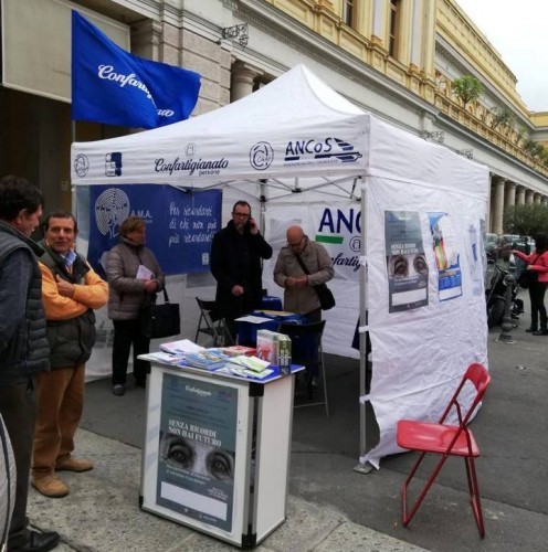 Gazebo a Novara sulla malattia di Alzheimer