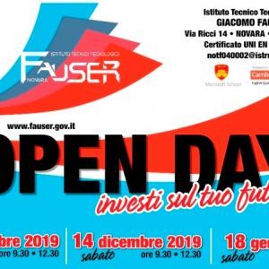 Nuovo corso di Logistica all'istituto Fauser di Novara: via agli open day