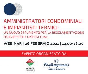 Amministratori condominiali e impiantisti termici