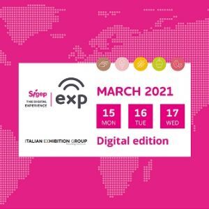 Il Sigep 2021 diventa "The Digital Experience": on line dal 15 al 17 marzo
