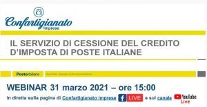 SUPERBONUS 110% - Il servizio di cessione del credito d'imposta di Poste Italiane