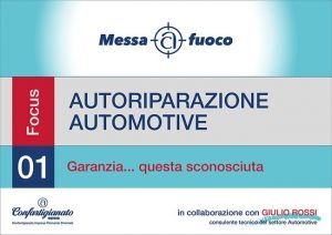 "MESSA A FUOCO" Primo incontro: "Garanzia ... questa sconosciuta" 16 giugno ore 18