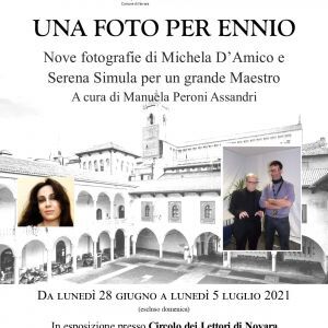 Confartigianato invita alla mostra “Una foto per Ennio” allestita a Novara