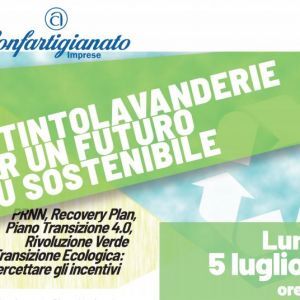 “Le tintolavanderie per un futuro più sostenibile"