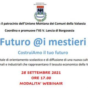  “Futuro @i mestieri“ con un progetto in Valsesia