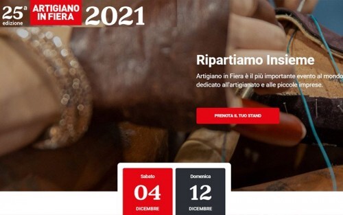 Artigiano in Fiera 2021: agevolazioni  Regione e Camcom - SCADUTO