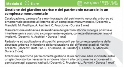 Riconoscimento dei CFP per il sesto modulo formativo