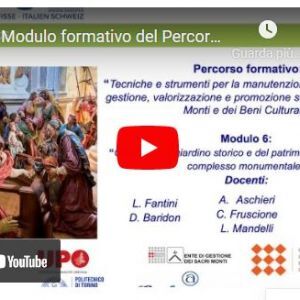 Il sesto modulo del percorso formativo è online sul canale You Tube 