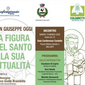 Rinviato per lutto l’incontro di Confartigianato e Coldiretti per la festa di San Giuseppe