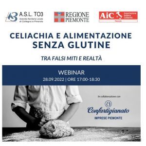 Webinar gratuito sulla celiachia e gli alimenti gluten free