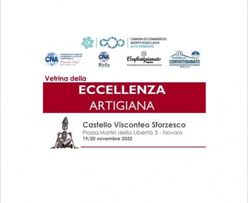 Vetrina dell'Eccellenza Artigiana al castello di Novara - Adesioni entro il 10 ottobre 