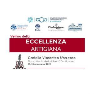  "Vetrina dell'eccellenza artigiana" al castello di Novara