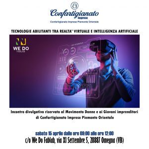 Tecnologia e mondi virtuali: corso gratuito per i gruppi Giovani e Donne