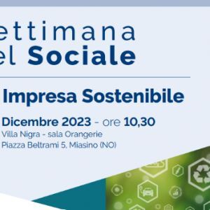 Consegna dei premi "Io sono impresa sostenibile" - Miasino, 1° dicembre 