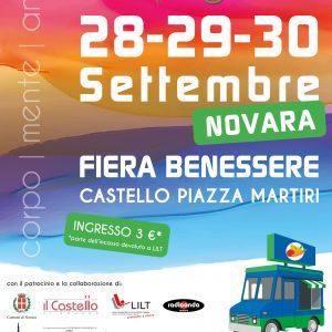 Fiera del benessere a Novara: adesioni fino a settembre per il Biobene festival