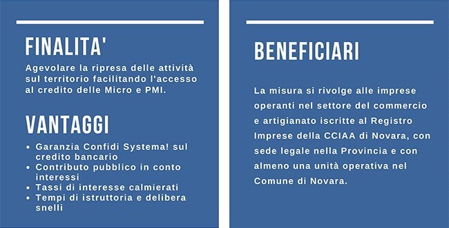 Bando di Comune di Novara e Confidi Systema! PARTECIPA AL WEBINAR 