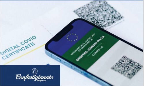 Green pass in azienda: ecco la guida (aggiornata) elaborata da Confartigianato e l'informativa sulla privacy da esporre