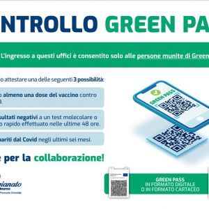 Il green pass è richiesto per l'accesso nelle sedi di Confartigianato