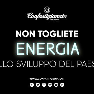 ENERGIA – Confartigianato: “Caro-energia costa a Mpi 21,1 mld in più in un anno"