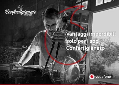 Accordo con Vodafone: Wi-Fi  per i clienti degli artigiani