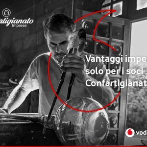 Accordo con Vodafone: Wi-Fi  per i clienti degli artigiani