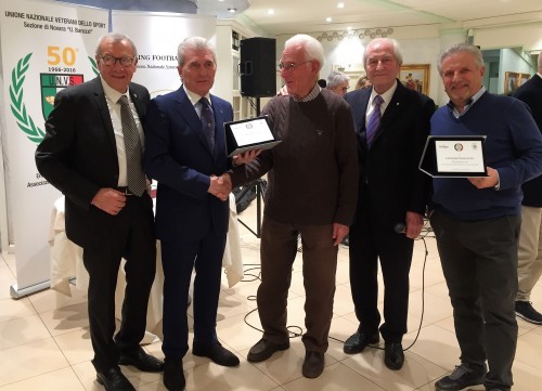Calcio camminato: premio dei Veterani dello Sport per Confartigianato Imprese Piemonte Orientale