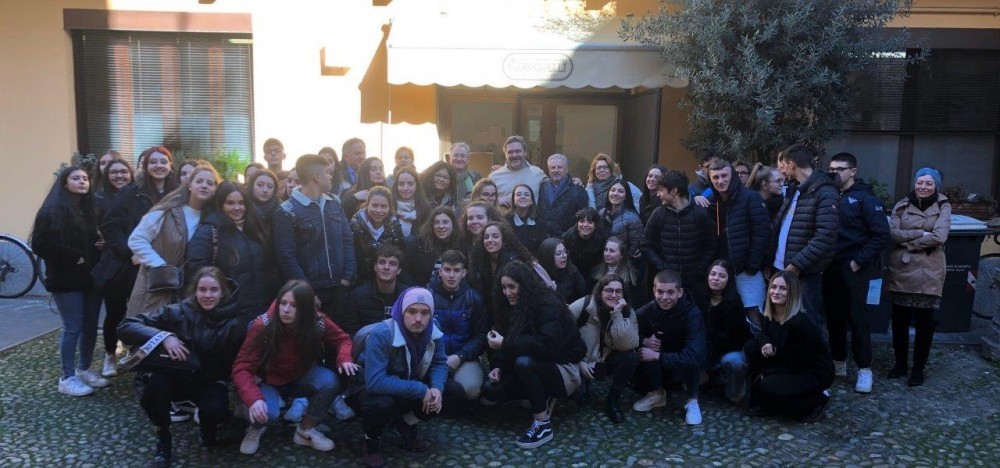 Confartigianato è la guida degli studenti galiziani alla scoperta degli artigiani di Novara 