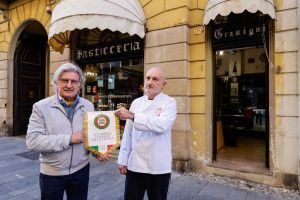 Premio dell'Accademia della Cucina alla pasticceria Gramigni