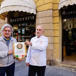 Premio dell'Accademia della Cucina alla pasticceria Gramigni