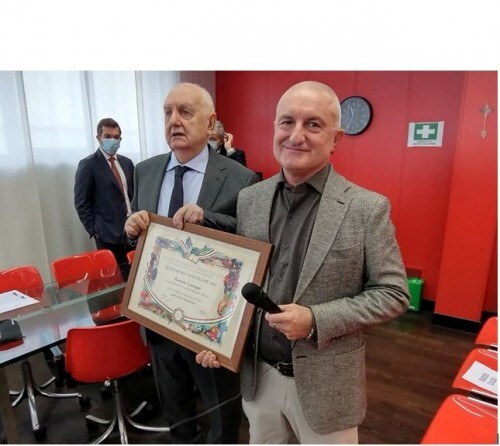 Premio nazionale Dino Villani alla nostra associata pasticceria Gramigni di Novara per il suo Pane di San Gaudenzio