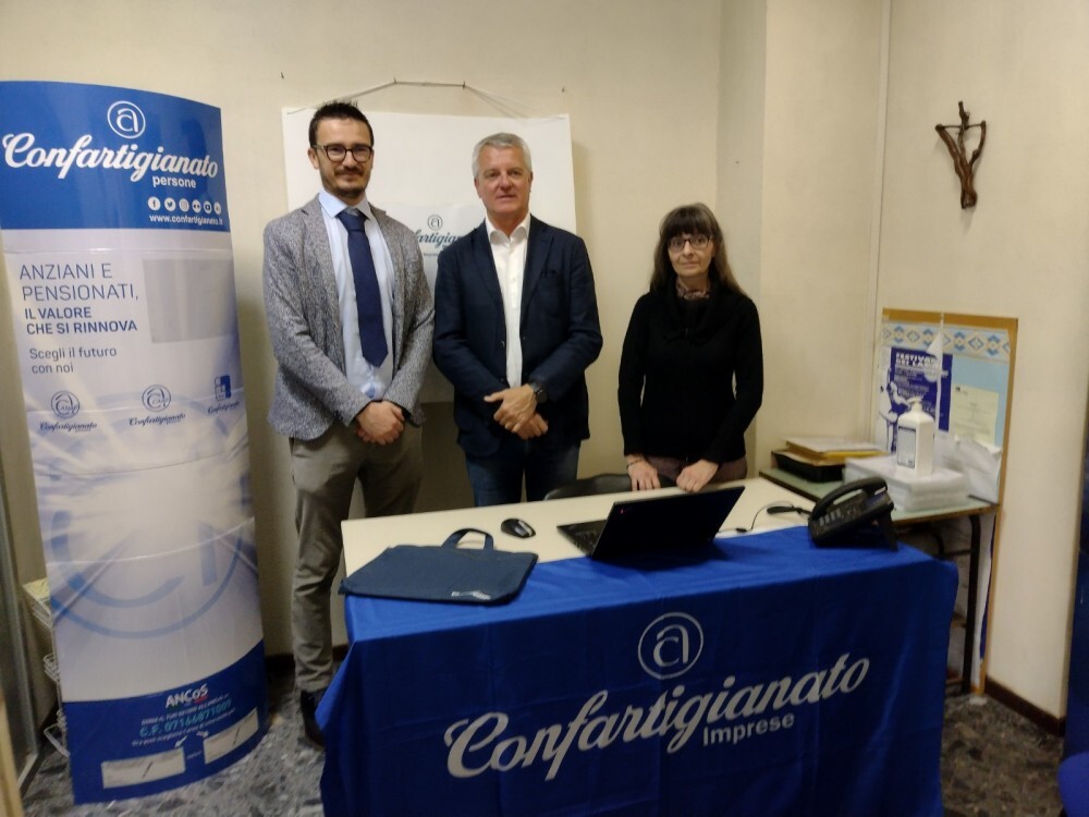 Inaugurato un nuovo sportello di Confartigianato nel municipio di Meina