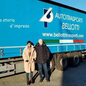 Alla guida con soluzioni green: la sostenibilità è salita sui camion della "Bellotti Autotrasporti" 