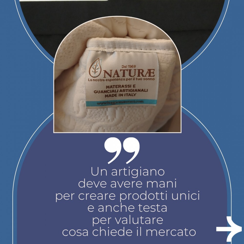 LA STORIA D'IMPRESA / Il manager-artigiano crea "Naturae" nel laboratorio di Anzola d'Ossola: "Solo materassi e cuscini di alta qualità  grazie a materiali sani e l'anima green"