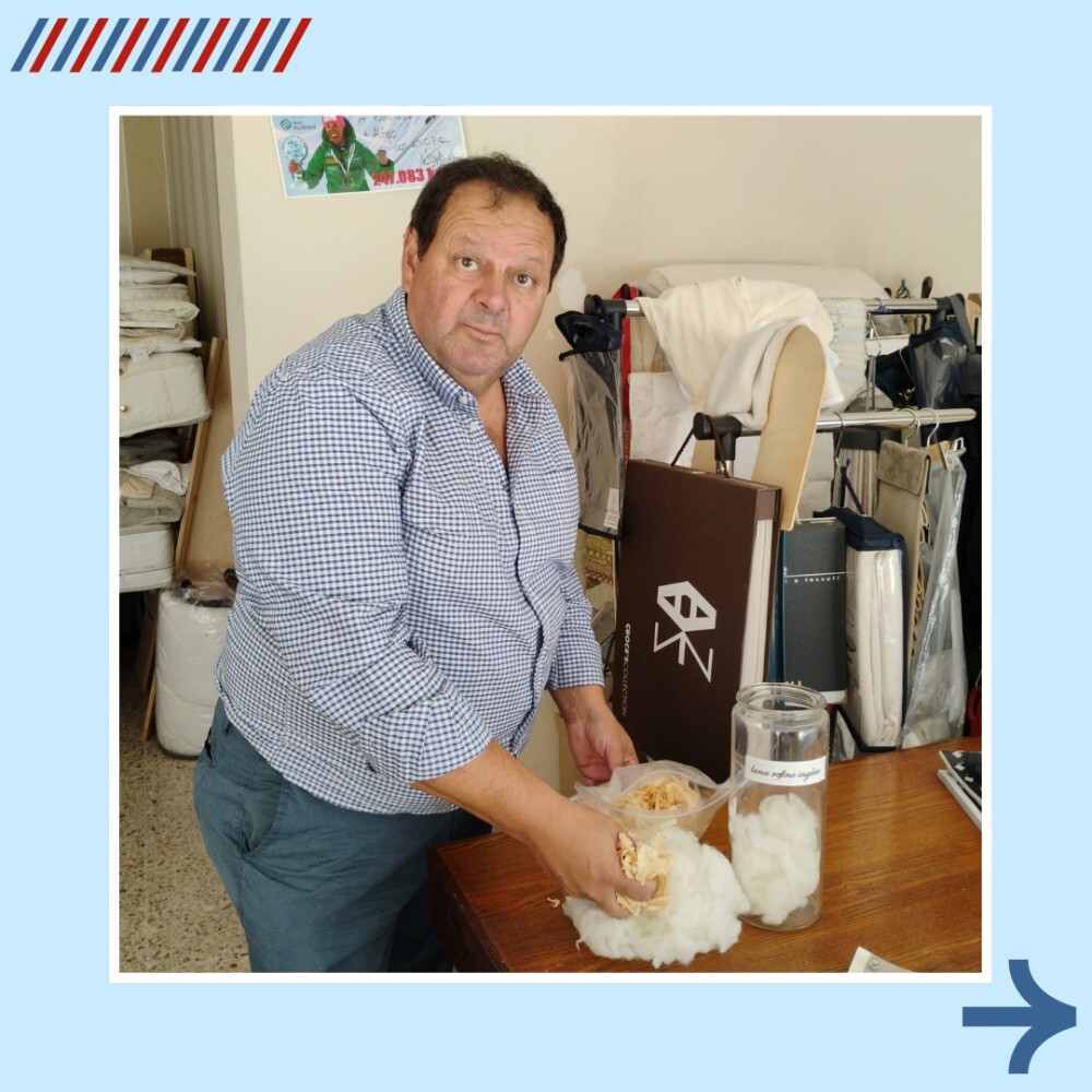 LA STORIA D'IMPRESA / Il manager-artigiano crea "Naturae" nel laboratorio di Anzola d'Ossola: "Solo materassi e cuscini di alta qualità  grazie a materiali sani e l'anima green"