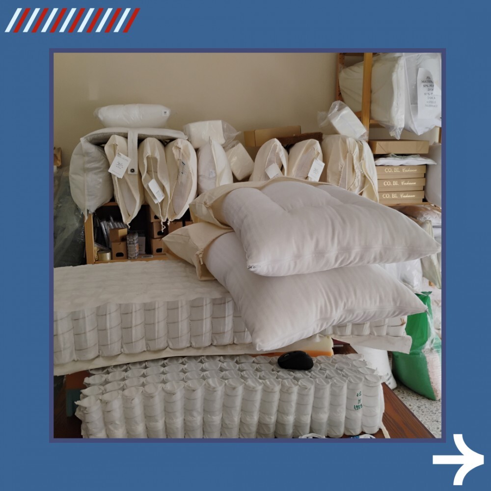 LA STORIA D'IMPRESA / Il manager-artigiano crea "Naturae" nel laboratorio di Anzola d'Ossola: "Solo materassi e cuscini di alta qualità  grazie a materiali sani e l'anima green"